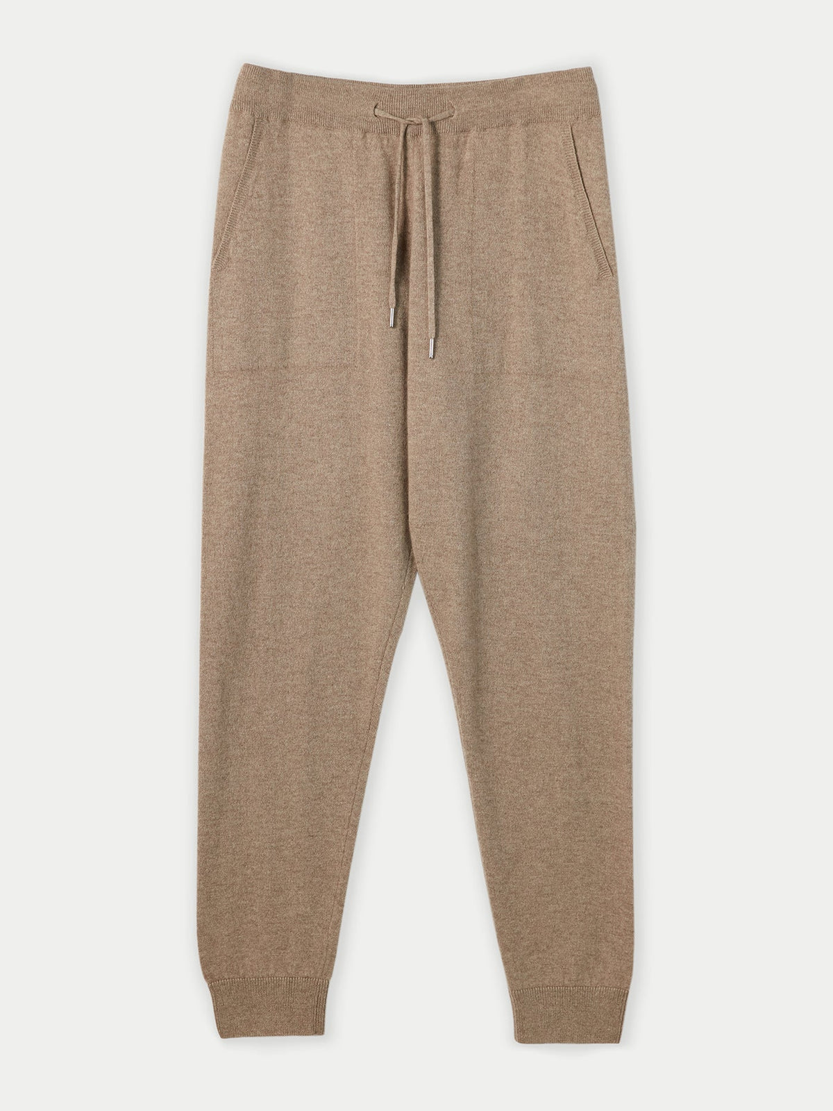Men's Cashmere Jogger — Taupe