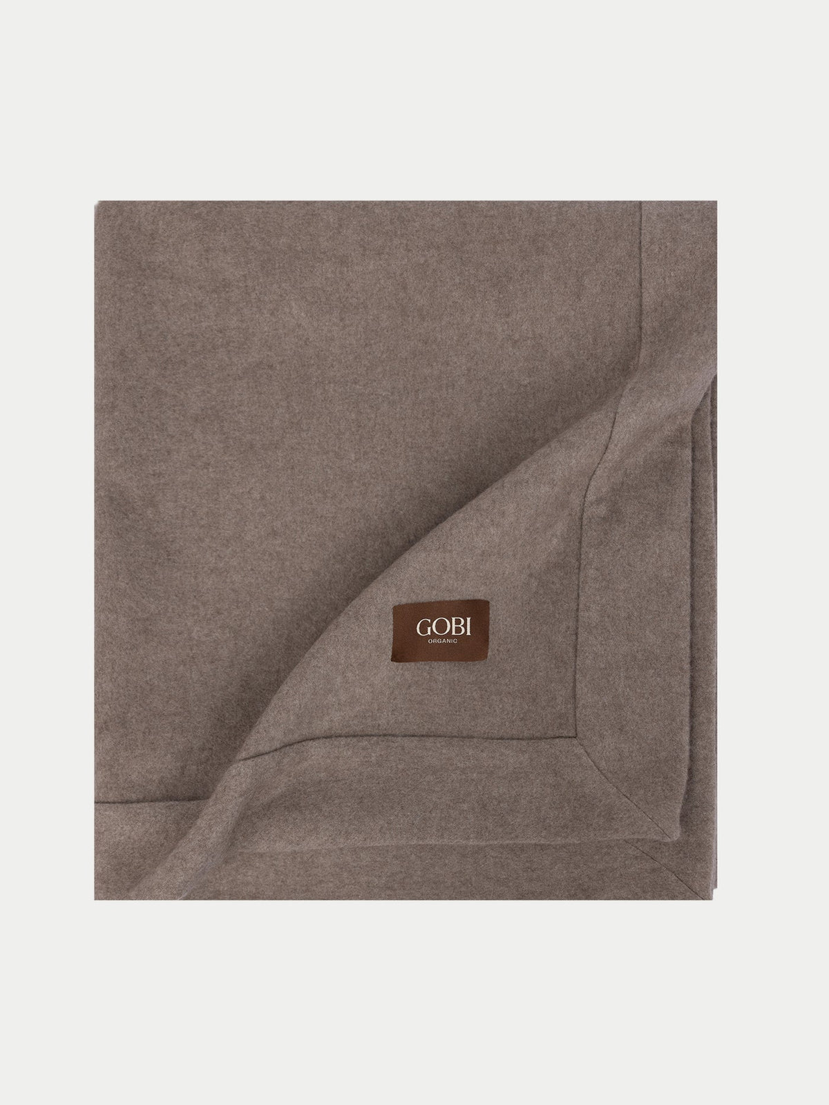 Cashmere Woven Blanket — Taupe