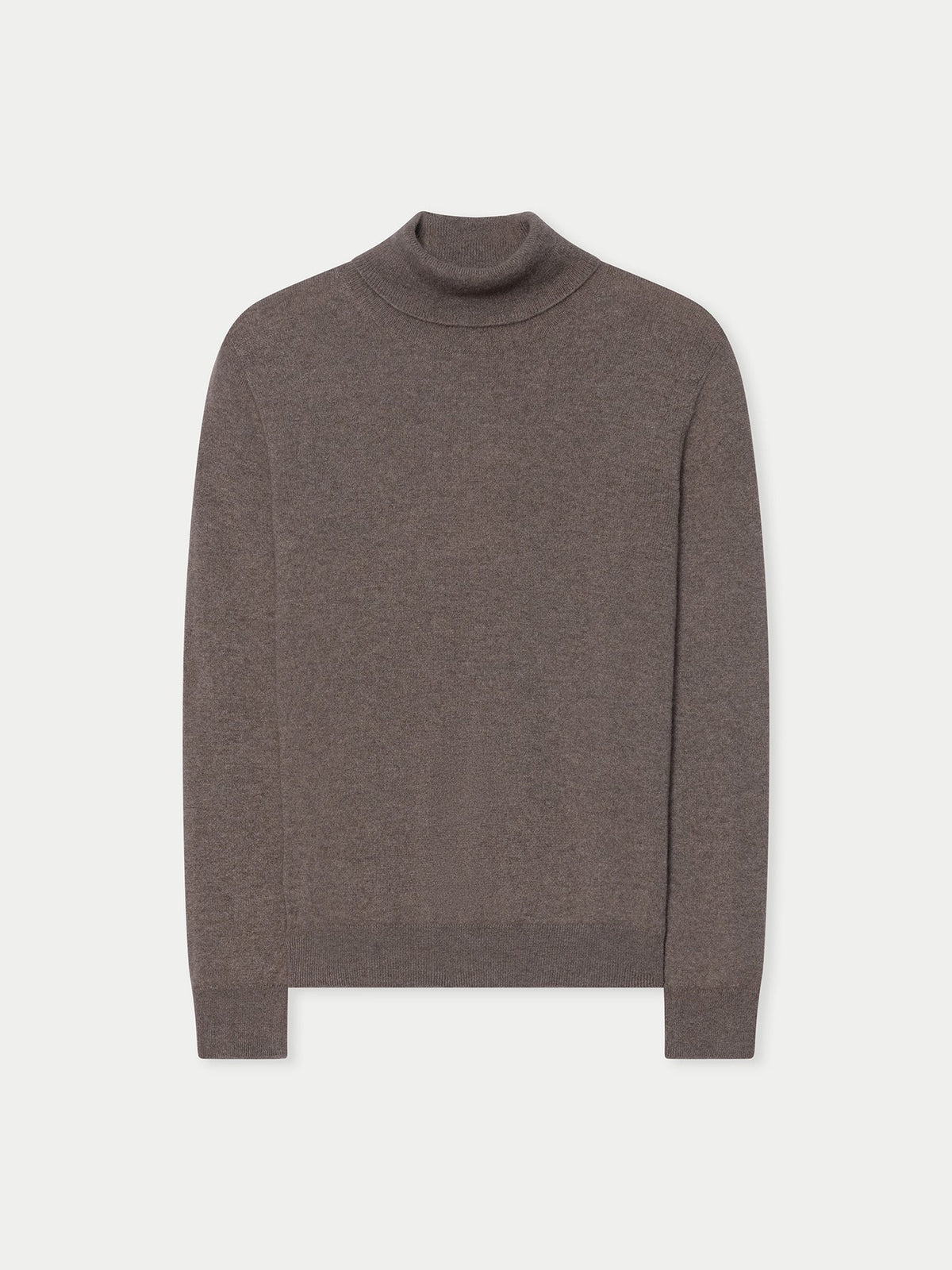Timeless Cashmere Turtleneck Sweater — Taupe