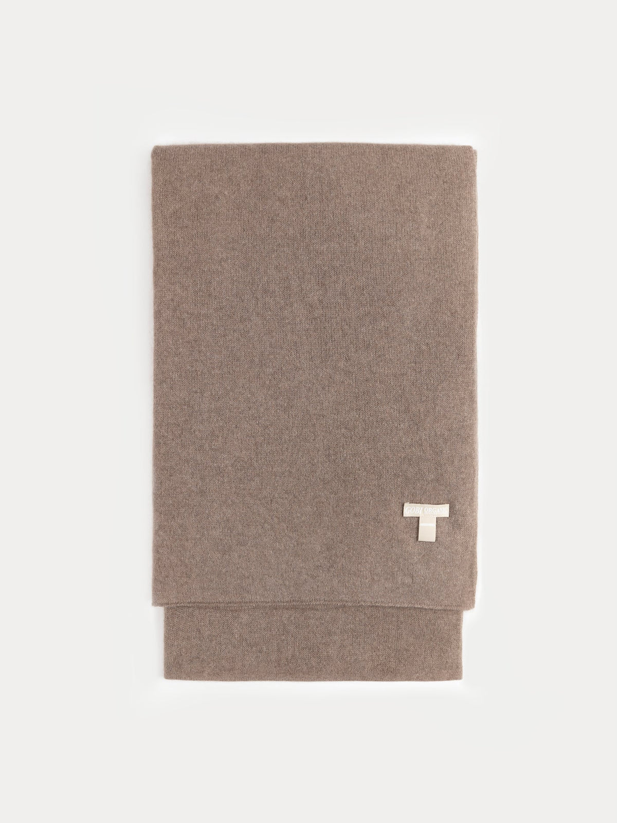Lightweight Cashmere Shawl — Taupe