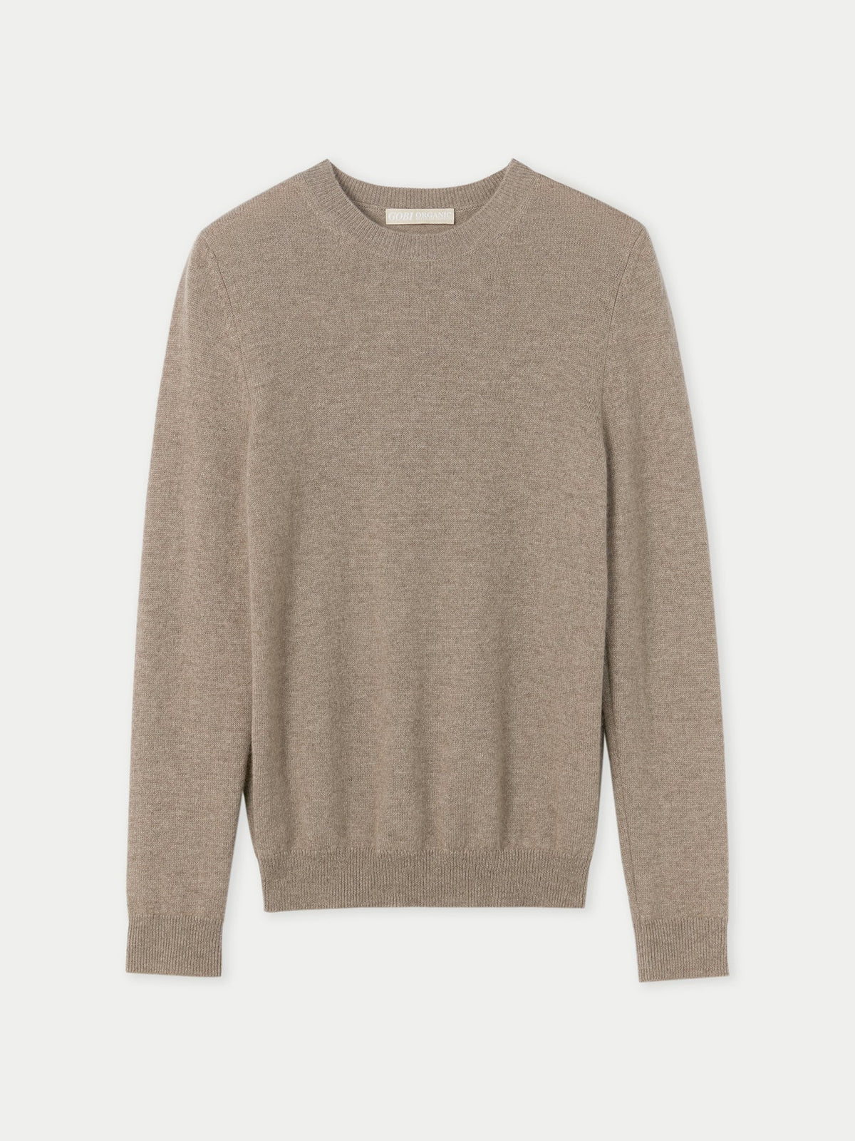 Cashmere Hat & Sweater Set — Taupe