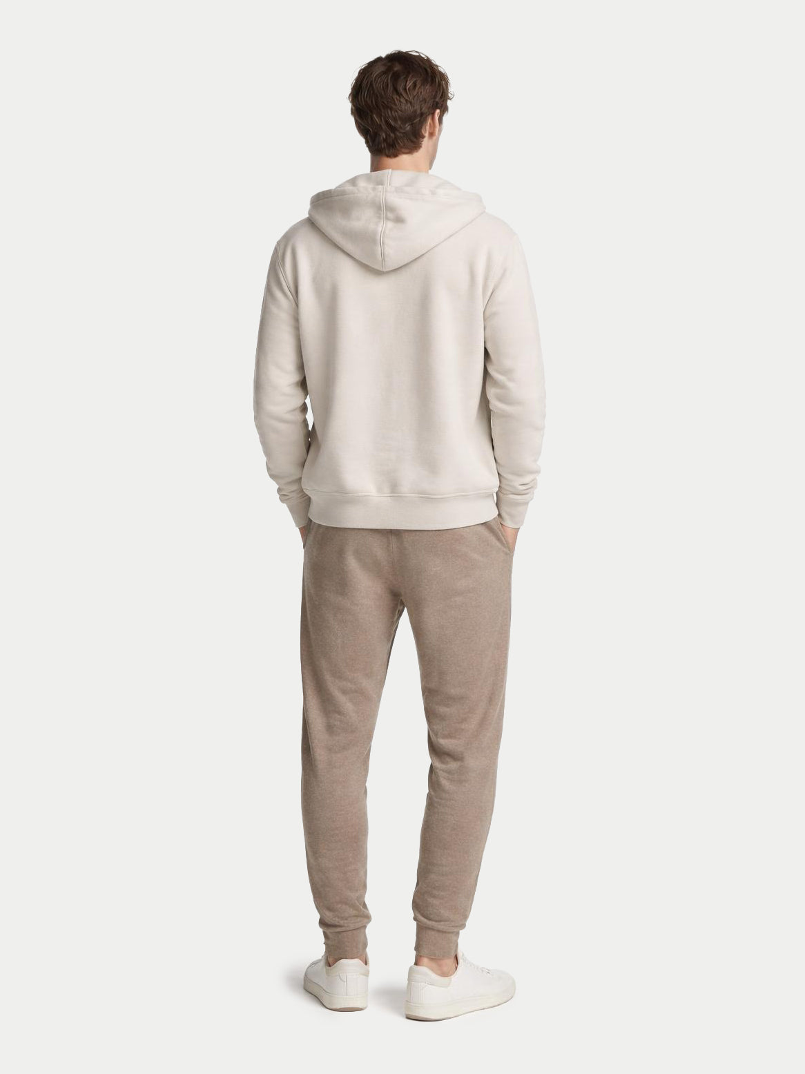 Men's Cashmere Jogger — Taupe