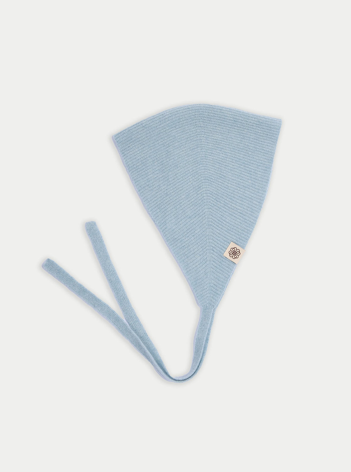 Cashmere Bonnet For Woman — Tourmaline Blue