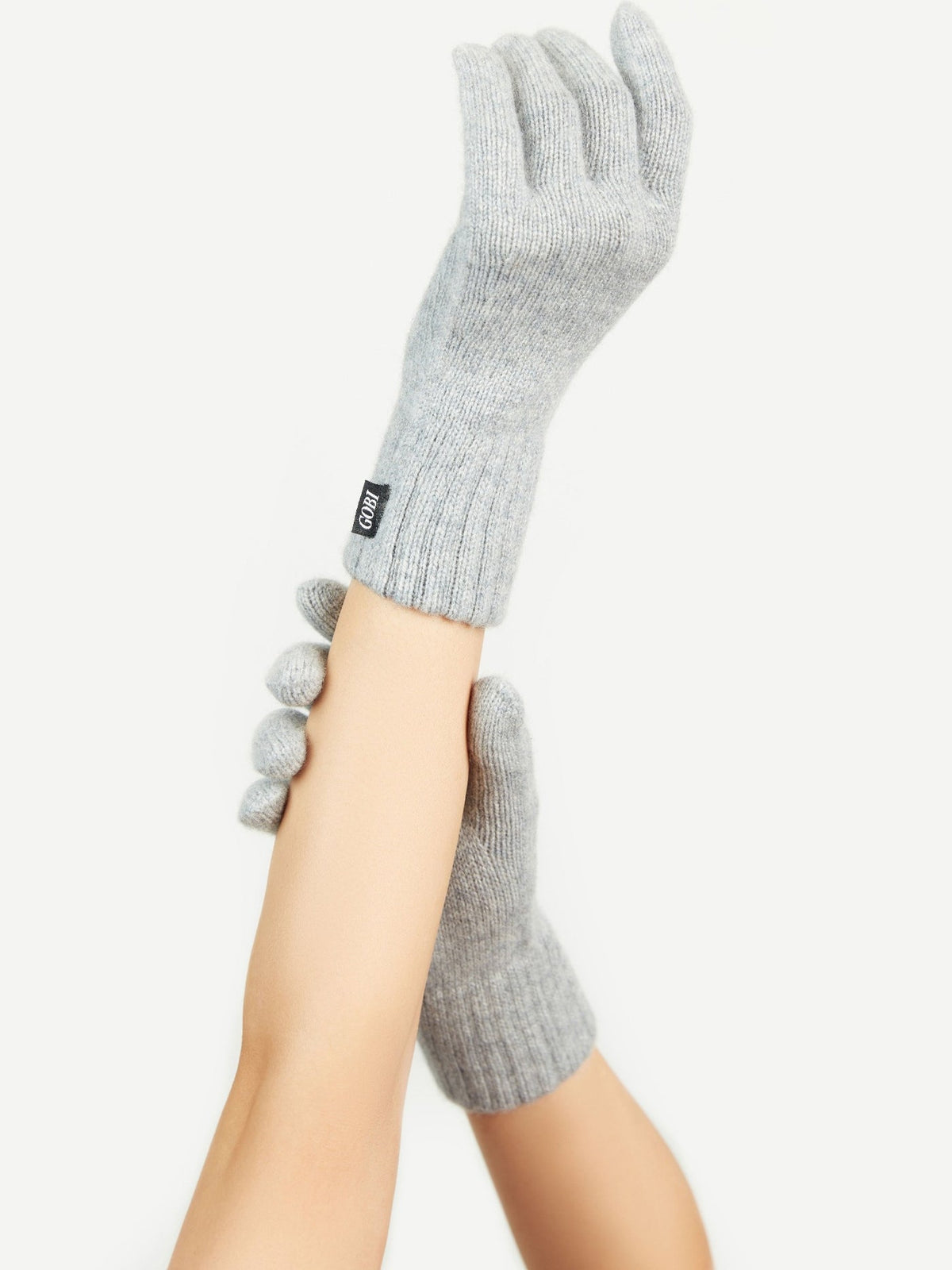 Women's Cashmere Gloves — Urban Silver